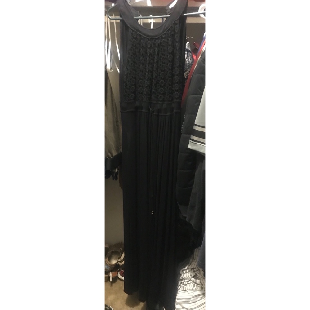 Calvin Klein Black Maxi Dress worn once